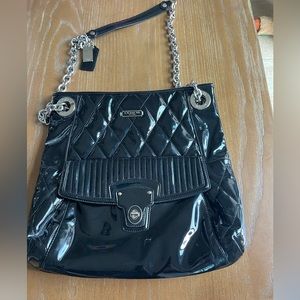 Like new Coach patent leather purse